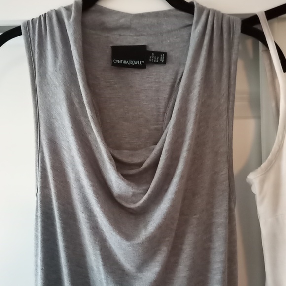 TWO Maxi T-Shirt Dresses for Summer Tie-Dye & Grey fit 4/6 Small - Picture 6 of 10